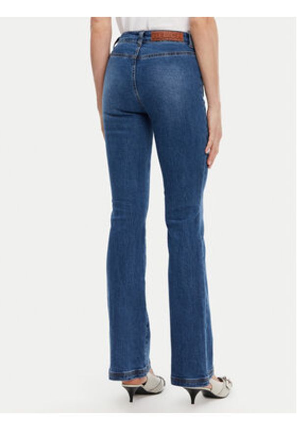 Silvian Heach Jeansy GPP25275JE Granatowy Regular Fit. Kolor: niebieski