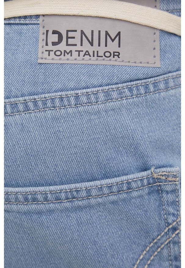 Tom Tailor jeansy męskie. Kolor: niebieski