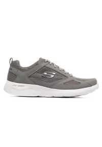 skechers - Buty do chodzenia męskie Skechers Dynamight 20FALLFO. Zapięcie: sznurówki. Kolor: szary. Materiał: syntetyk, materiał. Szerokość cholewki: normalna. Sport: turystyka piesza