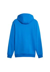 Puma - Bluza Z Kapturem Męska Taśma ESS+. Typ kołnierza: kaptur. Kolor: niebieski
