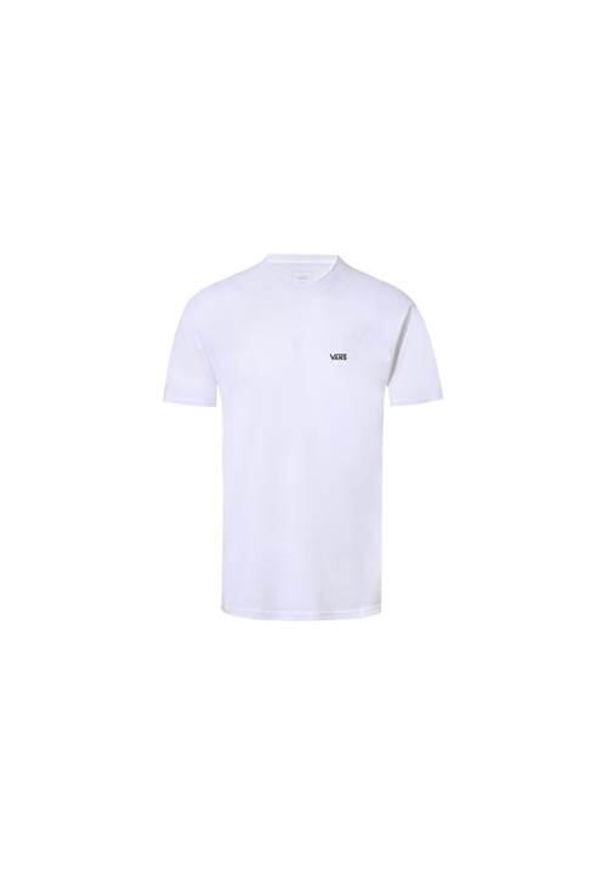 Koszulka sportowa męska Vans MN Left Chest Logo Tee. Kolor: biały. Długość rękawa: krótki rękaw. Długość: krótkie