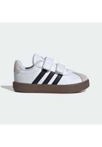 Adidas - Buty VL Court 3.0 Skateboarding Kids. Kolor: biały, wielokolorowy, czarny, szary. Sport: skateboard