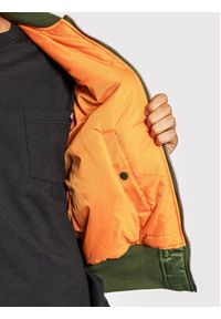 Alpha Industries Kurtka bomber Ma-1 100101 Zielony Regular Fit. Kolor: zielony. Materiał: syntetyk #7