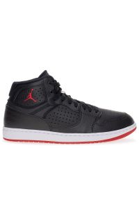 Buty Nike Jordan Access AR3762-001 - czarne. Zapięcie: sznurówki. Kolor: czarny. Materiał: materiał, syntetyk, skóra. Szerokość cholewki: normalna #1