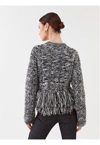 TwinSet - TWINSET Kardigan 232TP3060 Czarny Regular Fit. Kolor: czarny. Materiał: syntetyk #3