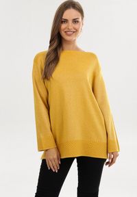 Born2be - Żółty Sweter Arrilure. Kolor: żółty #1