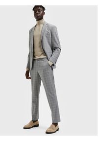 Selected Homme Spodnie materiałowe 16087750 Szary Slim Fit. Kolor: szary. Materiał: materiał #4