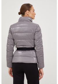 EA7 Emporio Armani kurtka damska kolor fioletowy zimowa. Typ kołnierza: kaptur. Kolor: fioletowy. Materiał: materiał. Sezon: zima #2