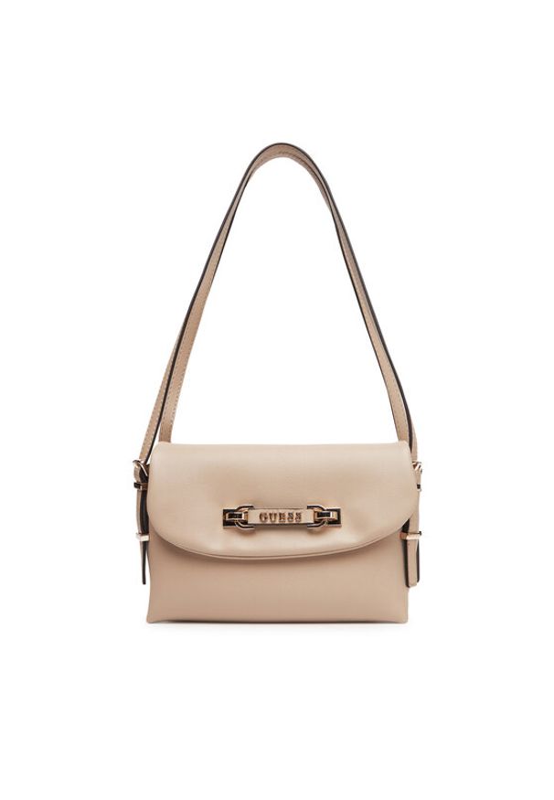 Guess Torebka Lefia HWBG96 44190 Beżowy. Kolor: beżowy. Materiał: skórzane
