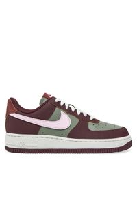 Nike Sneakersy Air Force 1 '07 Next Nature Wmns HQ4047 Bordowy. Kolor: czerwony. Materiał: skóra. Model: Nike Air Force