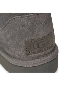 Ugg Śniegowce W Classic Mini II 1016222 Szary. Kolor: szary. Materiał: skóra #5