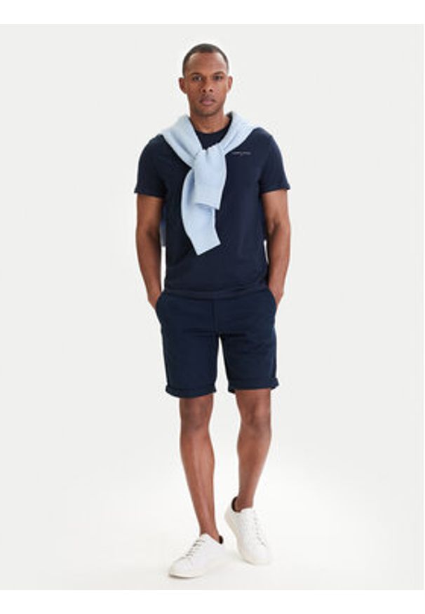 Tommy Jeans Komplet t-shirtów DM0DM22316 Niebieski Slim Fit. Kolor: niebieski. Materiał: bawełna