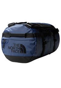 Torba The North Face Base Camp Duffel S 0A52ST92A1 - granatowa. Kolor: niebieski. Materiał: nylon. Wzór: paski