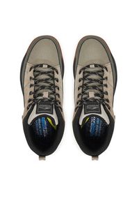skechers - Skechers Trekkingi Cambert 210900 CMNT Szary. Kolor: szary. Materiał: skóra. Sport: turystyka piesza #4