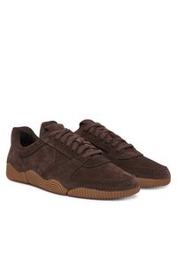 Clarks Sneakersy Sharpham Lace 26327296 Brązowy. Kolor: brązowy. Materiał: skóra, zamsz #5