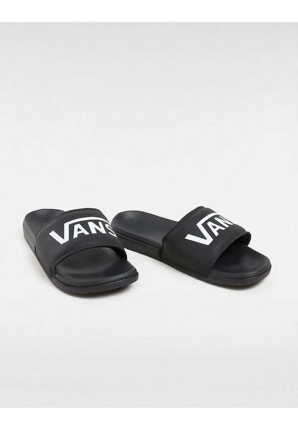 Klapki męskie Vans MN LA Costa Slideon. Kolor: czarny. Materiał: materiał, syntetyk