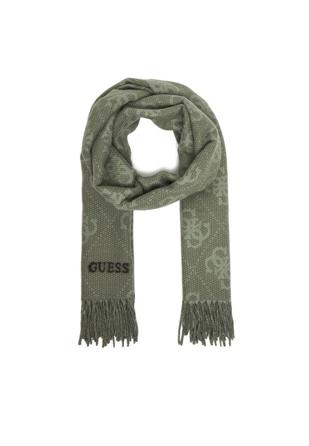 Guess Szalik AM9562 POL03 Zielony. Kolor: zielony. Materiał: poliester, materiał