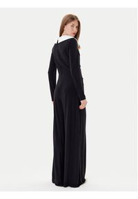 Joseph Ribkoff Kombinezon 253705 Czarny Wide Leg. Kolor: czarny. Materiał: syntetyk