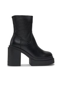 Bronx Botki Ankle boots 34292-U Czarny. Kolor: czarny. Materiał: skóra #1