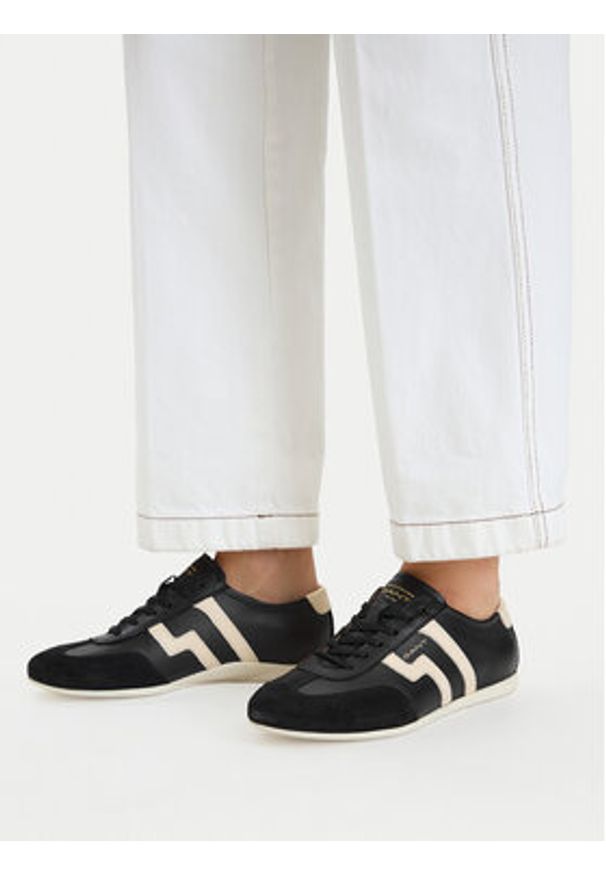 GANT - Gant Sneakersy 32531277 Czarny. Kolor: czarny. Materiał: skóra