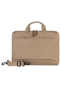 TUCANO - Tucano Smilza Super Slim Bag do Macbook Air 15'' / Air / Pro 13'' / Notebook 13'' / 14'' beżowy. Kolor: beżowy. Materiał: neopren, materiał