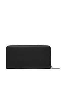 Calvin Klein Duży Portfel Damski Ck Must Lg Z/A Wallet W/Slip K60K610949 Czarny. Kolor: czarny. Materiał: skóra #3