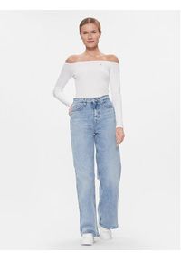 Tommy Jeans Jeansy Claire Hgh Wd Ah5117 DW0DW17282 Niebieski Slim Fit. Kolor: niebieski