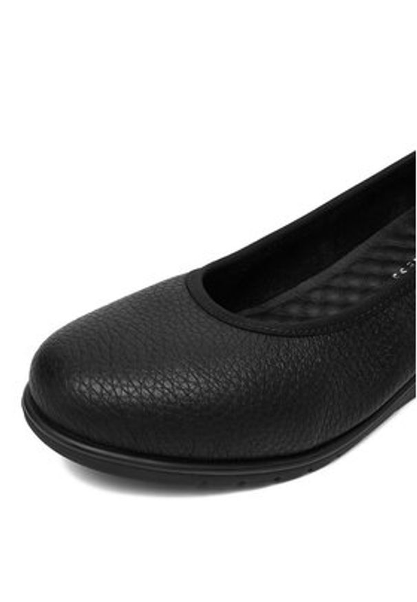 Rieker Baleriny CEO-L5360-00 Czarny. Kolor: czarny. Materiał: skóra, syntetyk
