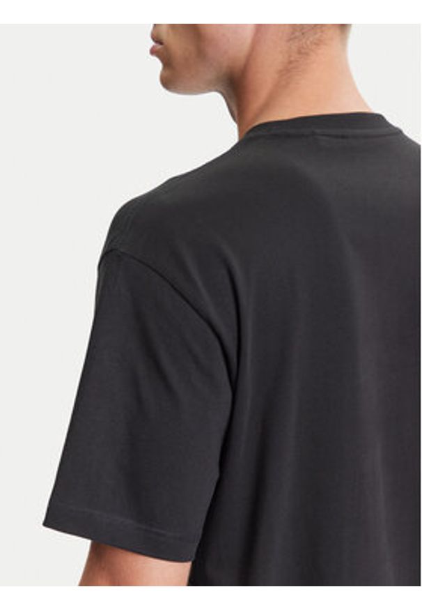 BOSS T-Shirt Te_Wagon 50546958 Czarny Relaxed Fit. Kolor: czarny. Materiał: bawełna