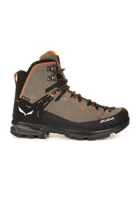 Buty trekkingowe męskie Salewa Mtn Trainer 2 Mid Gtx. Wysokość cholewki: za kostkę. Kolor: wielokolorowy. Materiał: zamsz. Szerokość cholewki: normalna