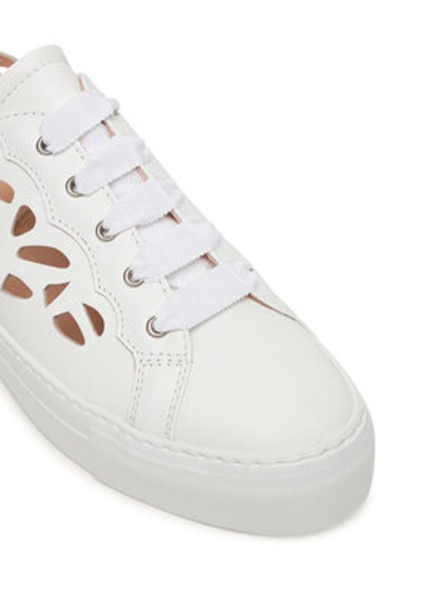 AGL Sneakersy Mandi D925249PGKV187C944 Biały. Kolor: biały. Materiał: skóra