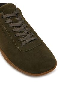 Calvin Klein Sneakersy Baller Sneaker Laceup HW0HW03263 Beżowy. Kolor: beżowy. Materiał: skóra, zamsz #3