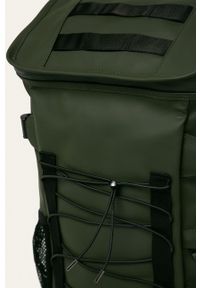 Rains - Plecak 1315 Mountaineer Bag. Kolor: zielony. Wzór: paski #2