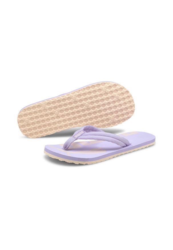 Klapki Puma Epic Flip V2 unisex. Kolor: fioletowy. Materiał: tkanina