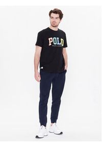 Polo Ralph Lauren Spodnie dresowe 710890705001 Granatowy Regular Fit. Kolor: niebieski. Materiał: bawełna, syntetyk #5