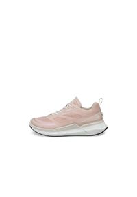 ecco - Buty do chodzenia damskie Ecco Sneaker Biom 2.2. Kolor: różowy. Materiał: syntetyk, materiał. Szerokość cholewki: normalna