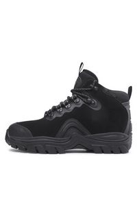DC Shoes Trapery Navigator ADYB100017 Czarny. Kolor: czarny. Materiał: skóra #4