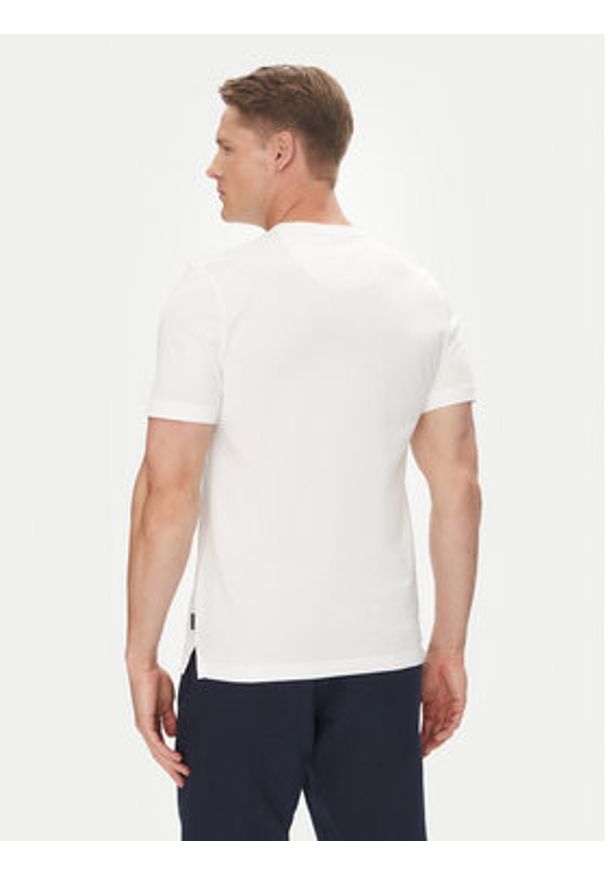 Pierre Cardin T-Shirt C5 21460.2120 Biały Regular Fit. Kolor: biały. Materiał: bawełna