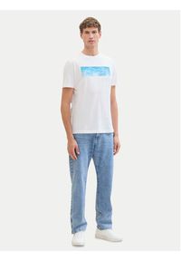 Tom Tailor Denim T-Shirt 1042045 Biały Regular Fit. Kolor: biały. Materiał: bawełna #3