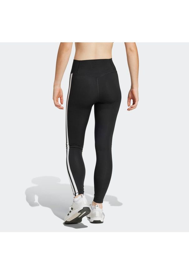 Adidas - Legginsy fitness damskie ADIDAS. Stan: podwyższony. Materiał: materiał. Technologia: ClimaCool (Adidas). Sport: fitness