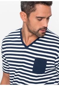 bonprix - Piżama z krótkimi spodenkami. Kolor: niebieski. Długość: krótkie #2