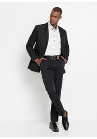 bonprix - Koszula biznesowa z czystej bawełny, długi rękaw. Okazja: na spotkanie biznesowe. Kolor: biały. Materiał: bawełna. Długość rękawa: długi rękaw. Długość: długie. Styl: biznesowy #3