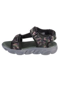 skechers - Sandały chłopięce, Hypno-Splash - Sun Breaks. Kolor: czarny