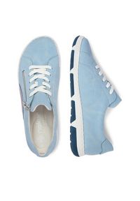 Rieker Sneakersy 42424-10 Niebieski. Kolor: niebieski. Materiał: materiał #3