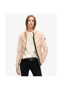 Superdry - Kurtka polarowa Storm. Kolor: beżowy. Materiał: polar. Długość rękawa: długi rękaw. Styl: elegancki #1