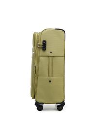 Wittchen - Zestaw walizek miękkich z błyszczącym suwakiem z przodu zielony. Kolor: zielony. Materiał: poliester. Styl: wakacyjny #2
