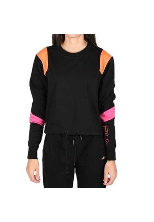 Bluza sportowa damska Fila Pita Cropped Crew W. Kolor: czarny