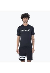 Koszulka męska Hurley O&O Quickdry Rashguard. Kolor: czarny. Sport: turystyka piesza #1