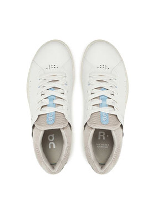 On Sneakersy The Roger Advantage 3WD10650248 Biały. Kolor: biały. Materiał: skóra