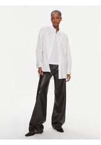 Hugo Koszula 50515741 Biały Oversize. Kolor: biały. Materiał: bawełna #5
